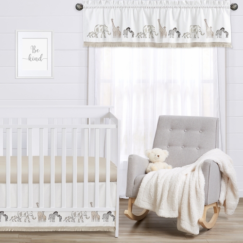Serengeti Animals Collection Safari Animal Parade Window Valance - alt image 2