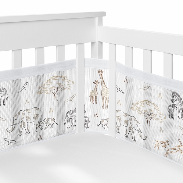 Serengeti Animals Collection Sweet Jojo Designs + BreathableBaby