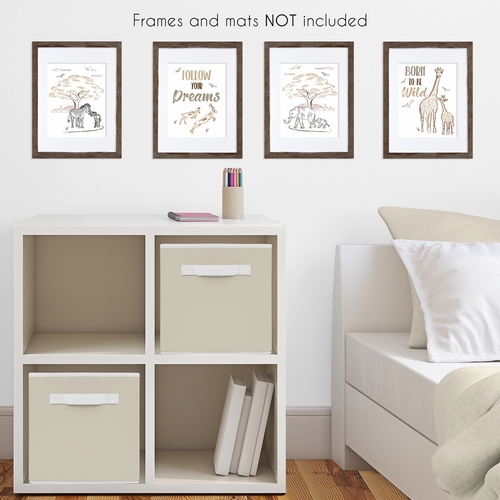 Serengeti Collection Wall Art Prints - Set of 4 - alt image 2