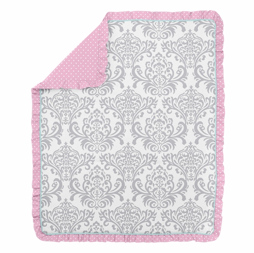 Skylar Collection 5 Piece Crib Bedding - alt image 2