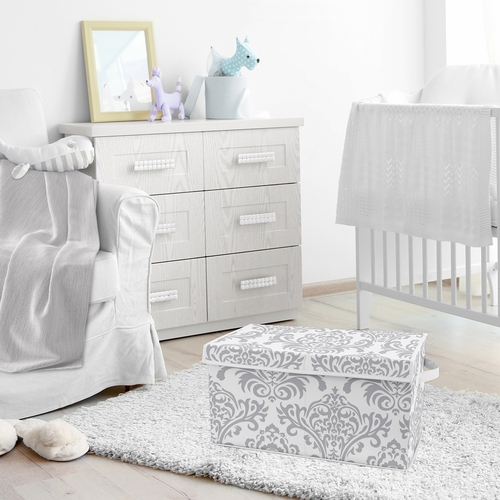 Skylar Collection Fabric Toy Bin Storage - alt image 1