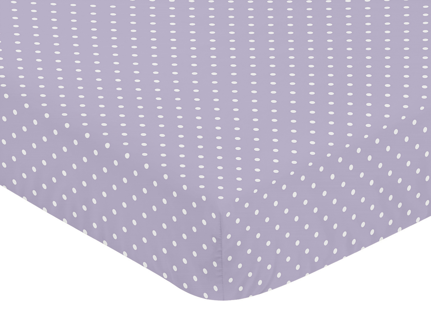 Sloane Collection Crib Sheet Lavender Dot