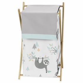 Sloth Aqua and Grey Collection Hamper
