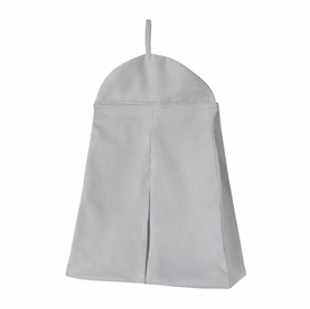 Solid Gray Diaper Stacker
