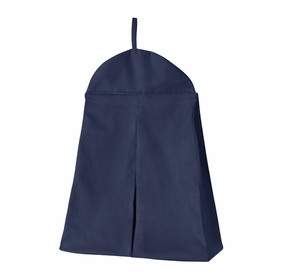 Solid Navy Blue Diaper Stacker