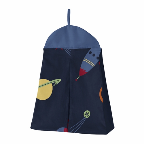 Space Galaxy 4 Piece Bumperless Crib Bedding Collection - alt image 4