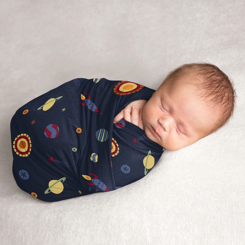 Space Galaxy Collection Baby Swaddle Blanket