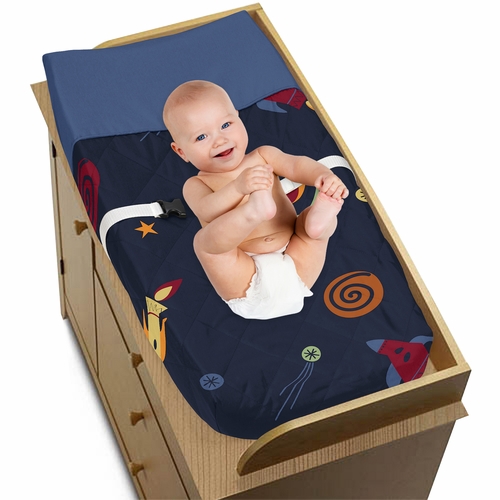 Space Galaxy Collection Changing Pad Cover - alt image 2