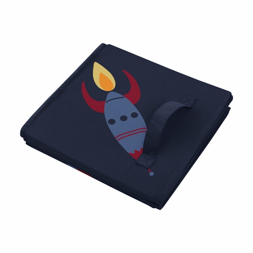 Space Galaxy Collection Fabric Toy Bin Storage - alt image 2