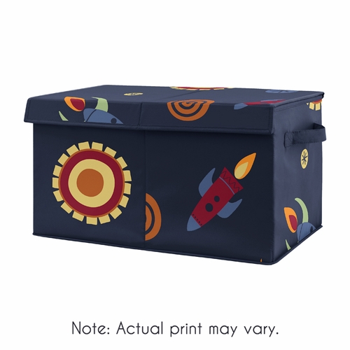 Space Galaxy Collection Fabric Toy Bin Storage - alt image 4