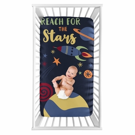 Space Galaxy Collection Photo Op Crib Sheet