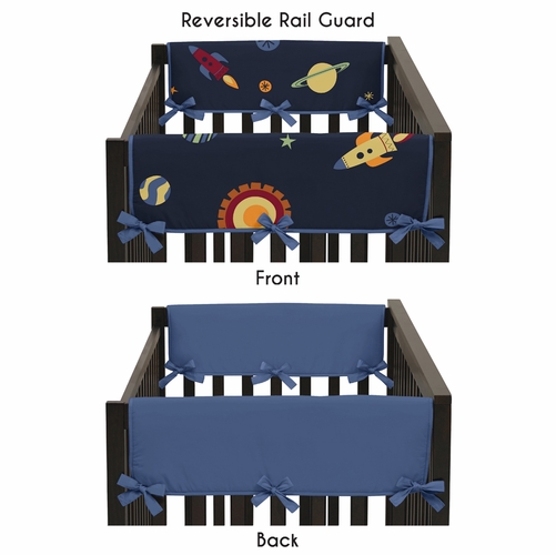 Space Galaxy Collection Side Rail Guard Covers - Set of 2