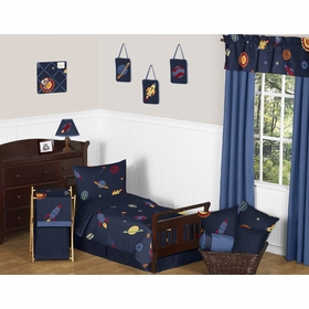 Space Galaxy Toddler Bedding Collection