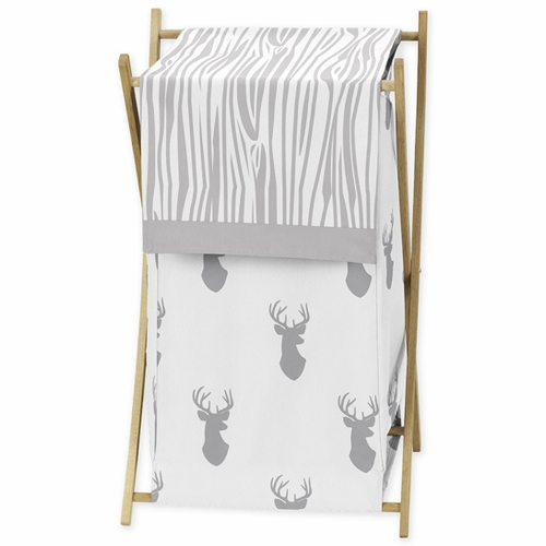 Stag Grey and White Collection Hamper