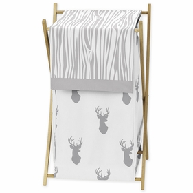Stag Grey and White Collection Hamper