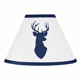 Stag Navy and White Collection Lamp Shade