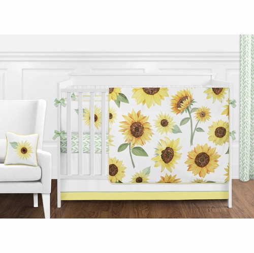 Sunflower 9 Piece Crib Bedding Collection