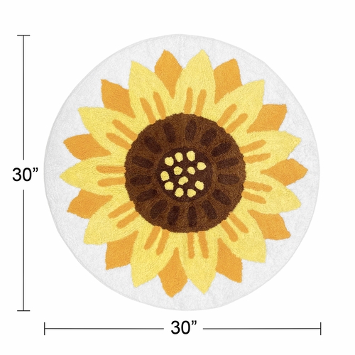 Sunflower Collection Accent Floor Rug - alt image 1