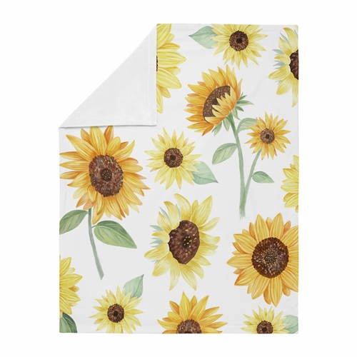 Sunflower Collection Baby Blanket - alt image 1