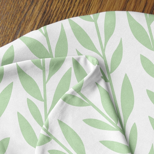 Sunflower Collection Baby Cocoon and Beanie Hat - 2 Piece Set - Leaf Print - alt image 3