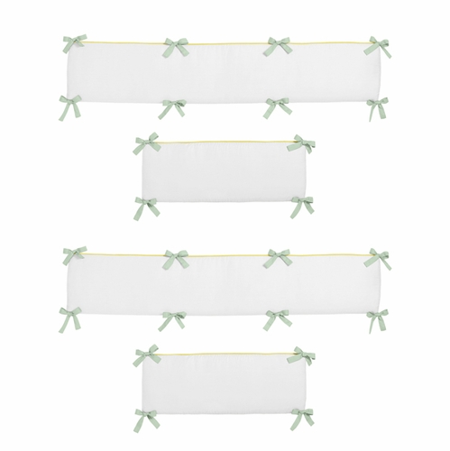 Sunflower Collection Crib Bumper Pad - alt image 2