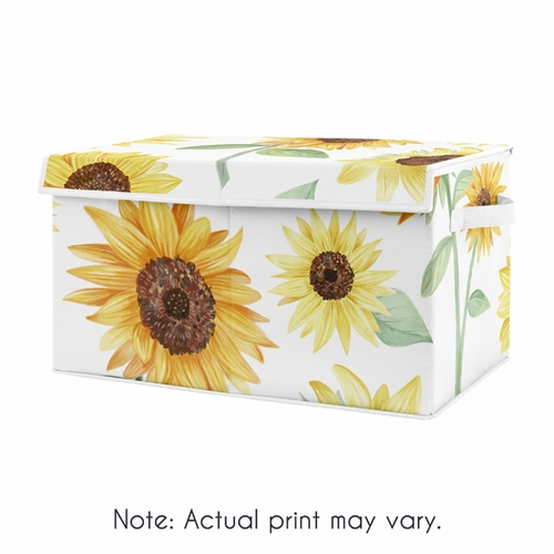 Sunflower Collection Fabric Toy Bin Storage