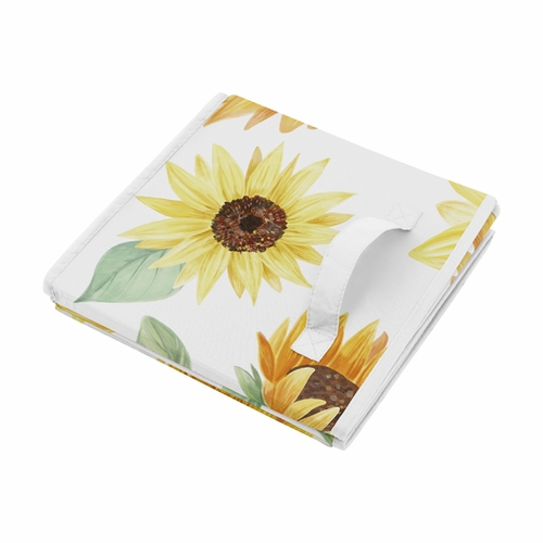 Sunflower Collection Fabric Toy Bin Storage - alt image 2