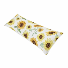Sunflower Collection Full Length Body Pillow Cover