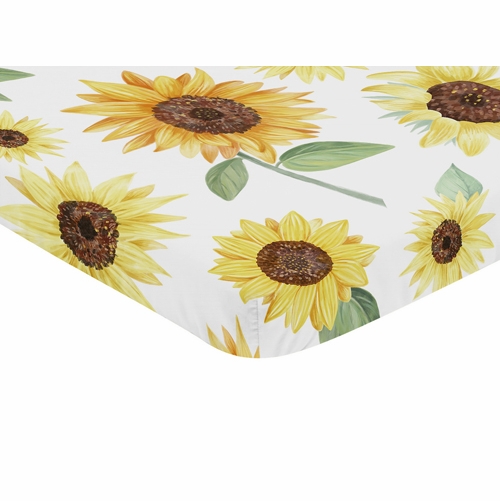 Sunflower Collection Mini Crib Sheet