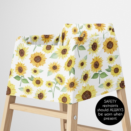 Sunflower Collection Multi Use Baby Car Seat and Nursing Cover - alt image 4