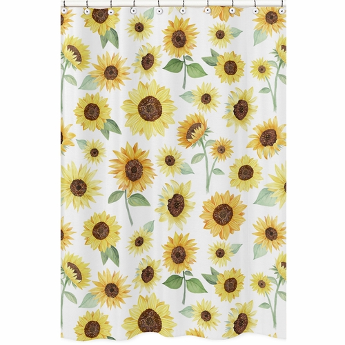 Sunflower Collection Shower Curtain