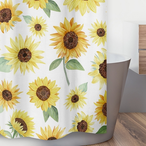 Sunflower Collection Shower Curtain - alt image 2