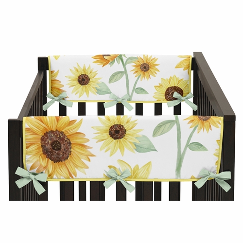 Sunflower Collection Side Rail Guard Covers - Set of 2