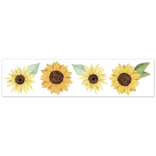 Sunflower Collection Wallpaper Border - alt image 1