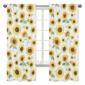 Sunflower Collection Window Panels - Set of 2