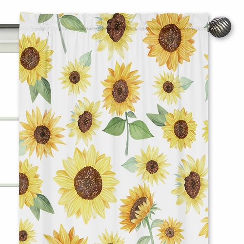 Sunflower Collection Window Panels - Set of 2 - alt image 2