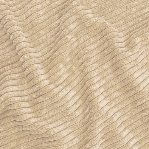 Taupe Corduroy Collection Full Length Body Pillow Cover - alt image 5