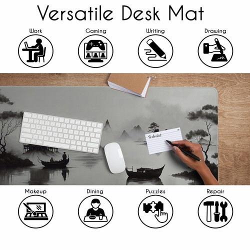 Traditional Japanese Collection Large Mouse Pad Desk Mat - alt image 4