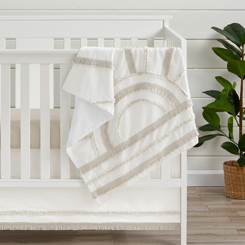 Tufted Sun Ivory Collection Baby Blanket - alt image 1