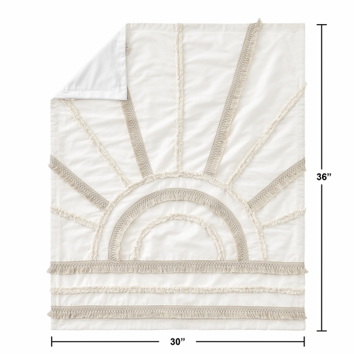 Tufted Sun Ivory Collection Baby Blanket - alt image 5