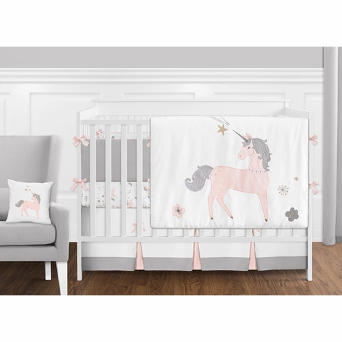Unicorn 9 Piece Crib Bedding Collection