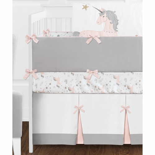 Unicorn 9 Piece Crib Bedding Collection - alt image 2