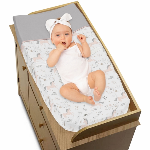 Unicorn Collection Changing Pad Cover - alt image 2