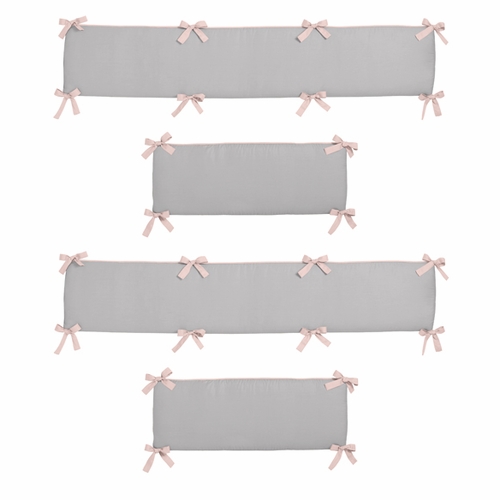 Unicorn Collection Crib Bumper Pad - alt image 1