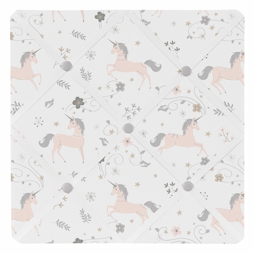 Unicorn Collection Fabric Memo Board