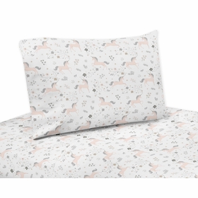 Unicorn Collection Twin Sheet Set