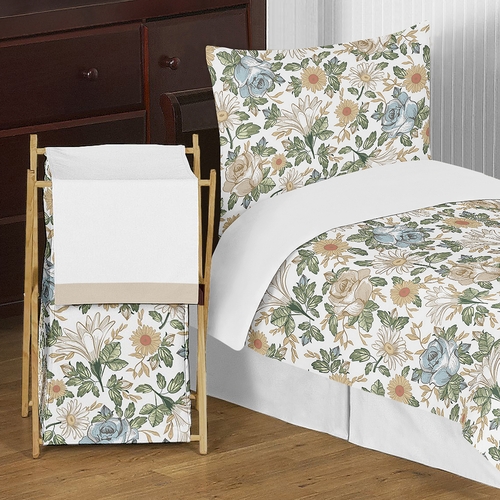 Vintage Floral Blue and Yellow Collection Hamper - alt image 1