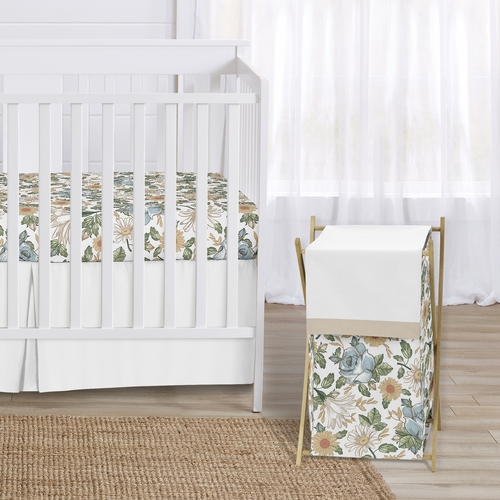 Vintage Floral Blue and Yellow Collection Hamper - alt image 2