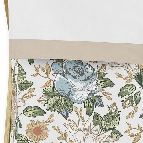 Vintage Floral Blue and Yellow Collection Hamper - alt image 3