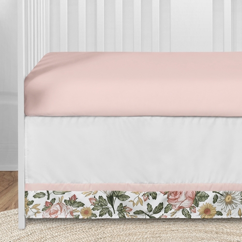 Vintage Floral Collection 5 Piece Crib Bedding - alt image 4